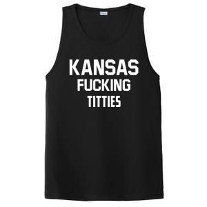 Kansas Fucking Titties PosiCharge Competitor Tank