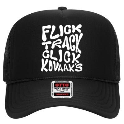 Kovaaks Flick Track Click KovaakS High Crown Mesh Back Trucker Hat