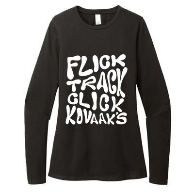 Kovaaks Flick Track Click KovaakS Womens CVC Long Sleeve Shirt