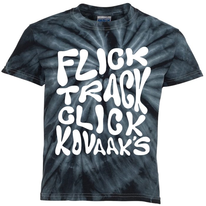 Kovaaks Flick Track Click KovaakS Kids Tie-Dye T-Shirt