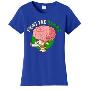 Karate Fight The Stigma Tal Health Awareness Gift Women's T-Shirt