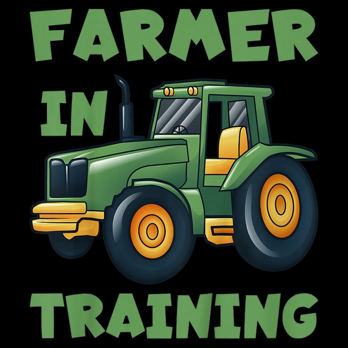Kids Funny Tractor Boy Farmer In Training Gift 16 in Basic Backpack