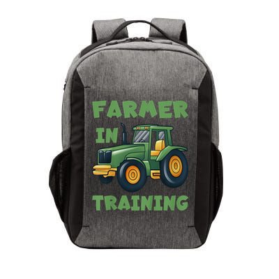 Kids Funny Tractor Boy Farmer In Training Gift Vector Backpack