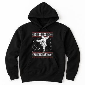 Kung Fu Ugly Christmas Sweater Martial Arts Fighter Hoodie