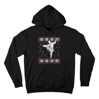 Kung Fu Ugly Christmas Sweater Martial Arts Fighter Hoodie