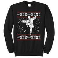 Kung Fu Ugly Christmas Sweater Martial Arts Fighter Sweatshirt