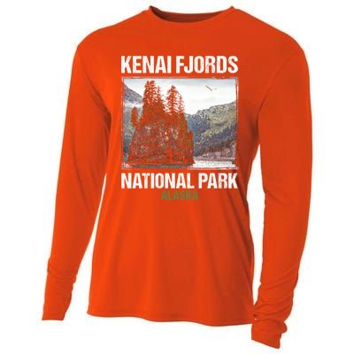 Kenai Fjords Us National Park Alaska Gift Meaningful Gift Cooling Performance Long Sleeve Crew