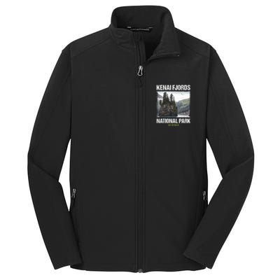 Kenai Fjords Us National Park Alaska Gift Meaningful Gift Core Soft Shell Jacket