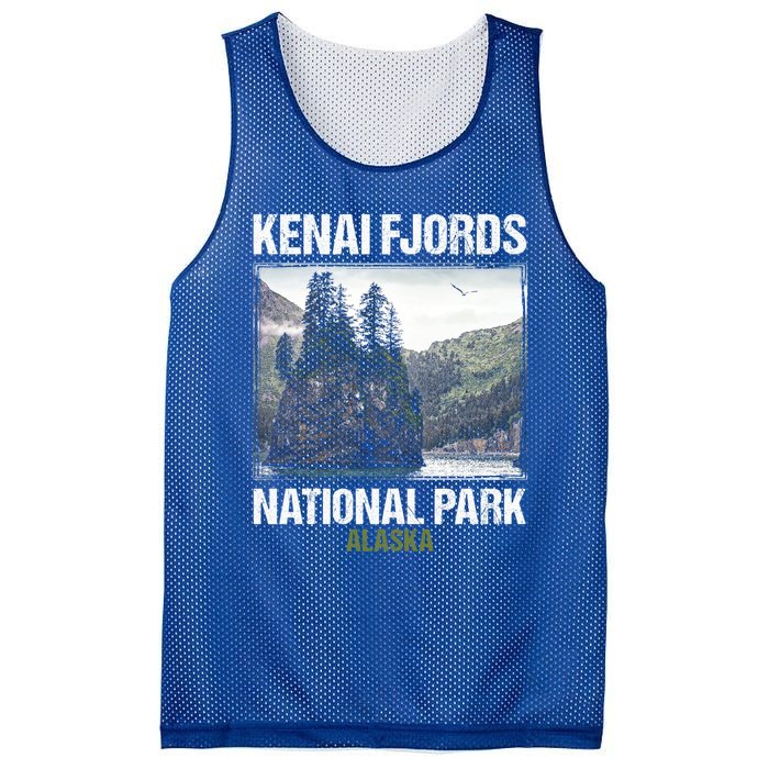 Kenai Fjords Us National Park Alaska Gift Meaningful Gift Mesh Reversible Basketball Jersey Tank