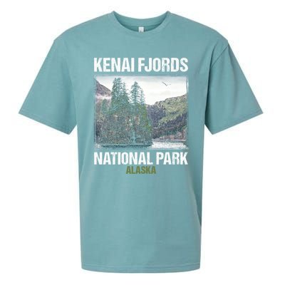 Kenai Fjords Us National Park Alaska Gift Meaningful Gift Sueded Cloud Jersey T-Shirt