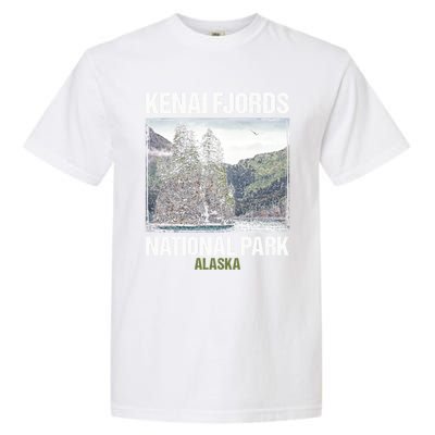 Kenai Fjords Us National Park Alaska Gift Meaningful Gift Garment-Dyed Heavyweight T-Shirt