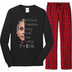 Killing Freedom Vaccine Dr Fauci Long Sleeve Pajama Set