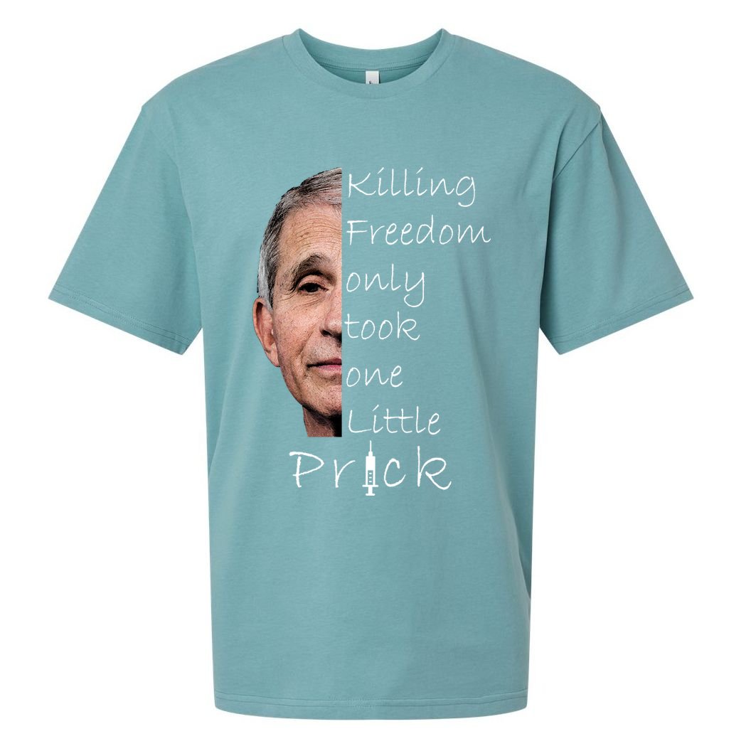 Killing Freedom Vaccine Dr Fauci Sueded Cloud Jersey T-Shirt