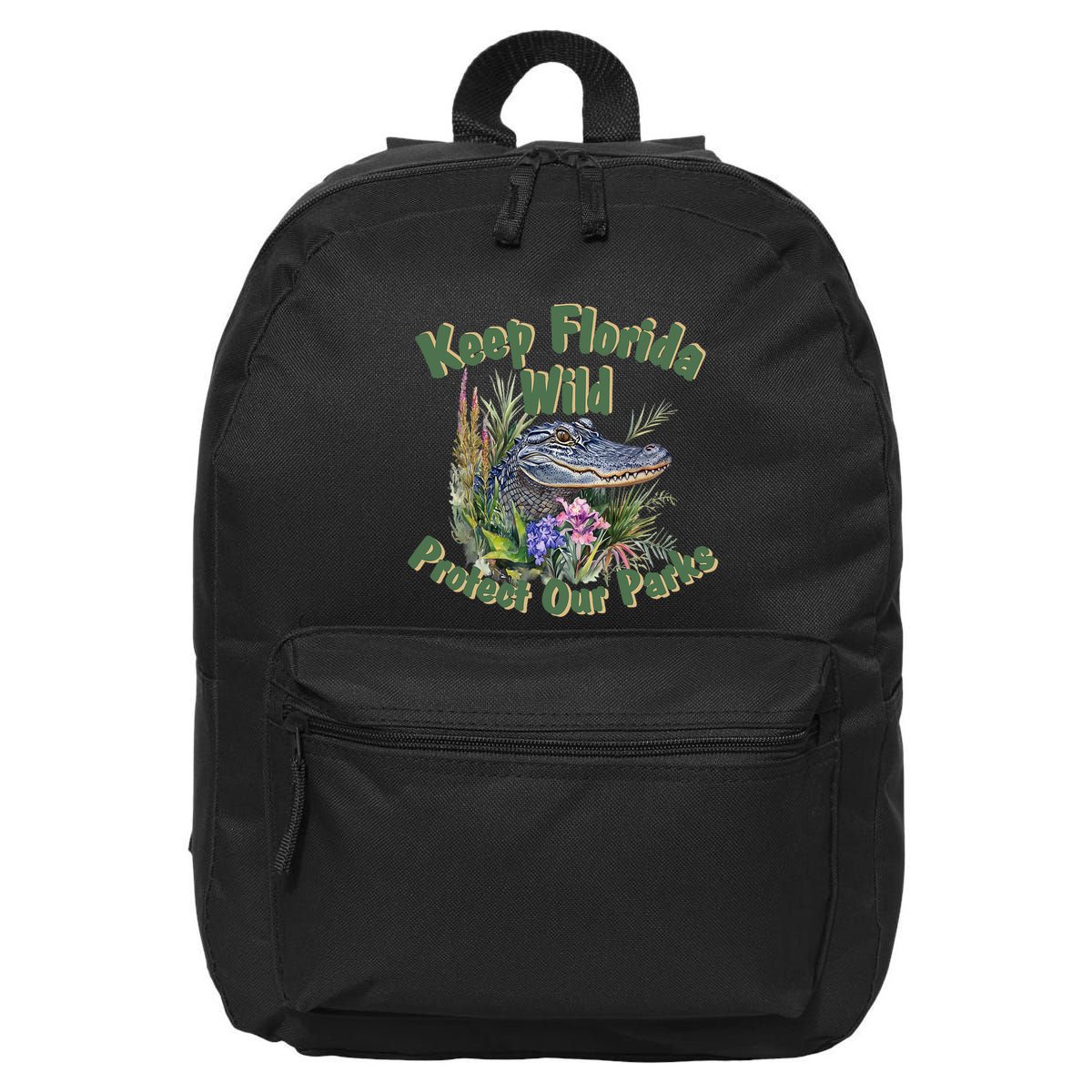 Keep Florida Wild Protect Florida Parks 16 in Basic Backpack