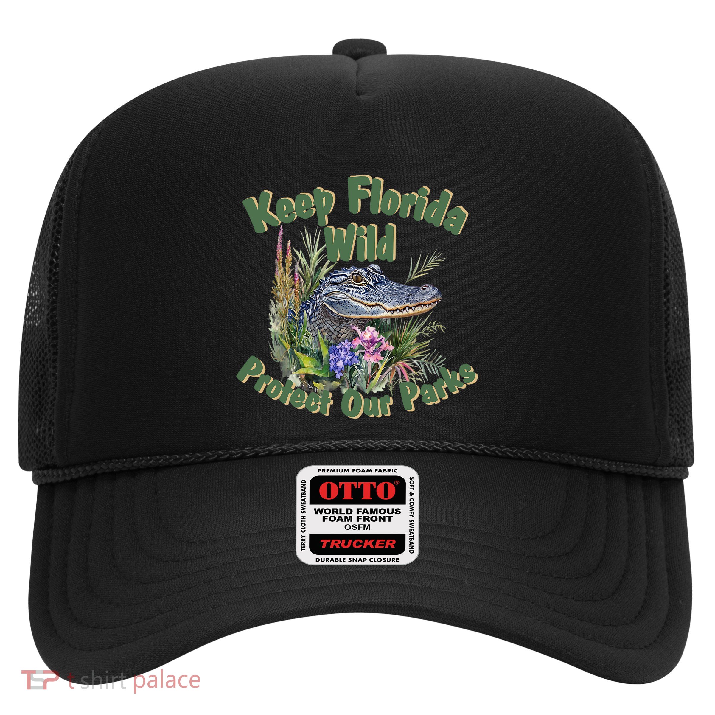Keep Florida Wild Protect Florida Parks Trucker Hat