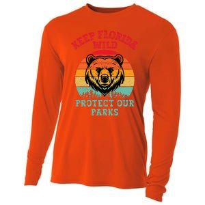 Keep Florida Wild Protect Our Parks Cooling Performance Long Sleeve Crew