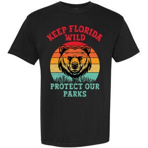 Keep Florida Wild Protect Our Parks Garment-Dyed Heavyweight T-Shirt