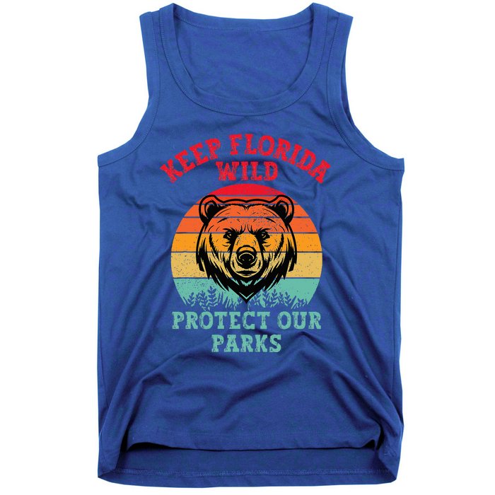 Keep Florida Wild Protect Our Parks Tank Top