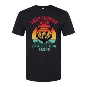 Keep Florida Wild Protect Our Parks Softstyle CVC T-Shirt