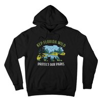 Keep Florida Wild Protect Our Parks Wildlife Graphic Hoodie