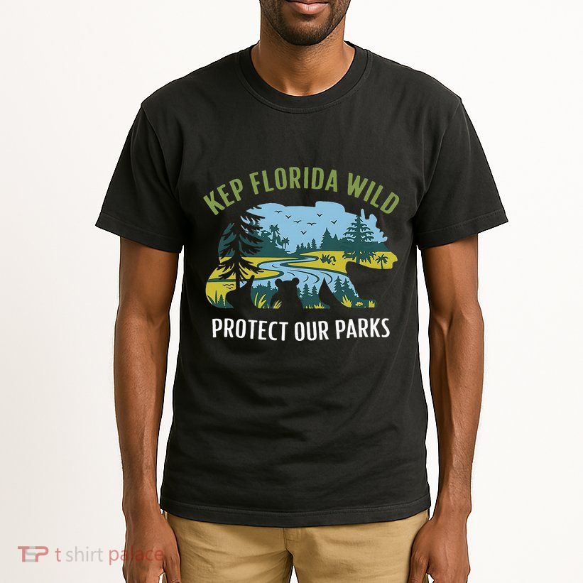 Keep Florida Wild Protect Our Parks Wildlife Graphic Tall T-Shirt