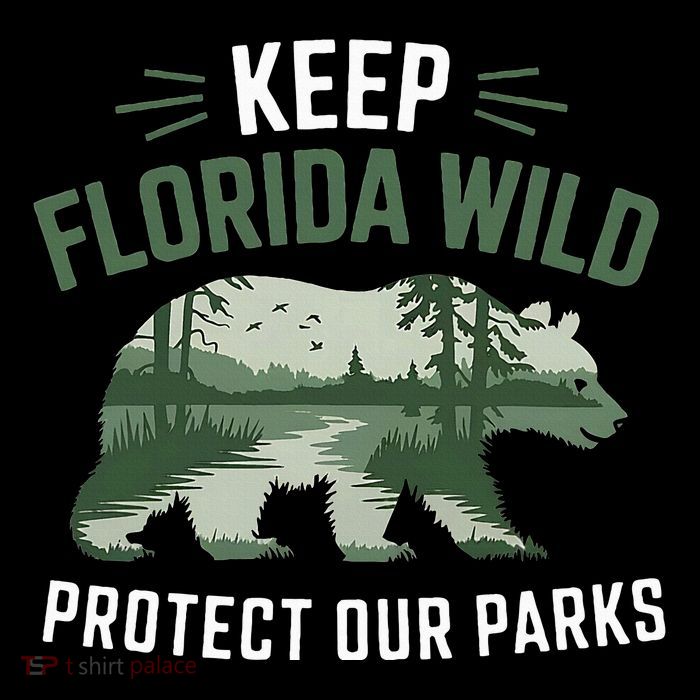 Keep Florida Wild Protect Our Parks Wildlife Tall T-Shirt