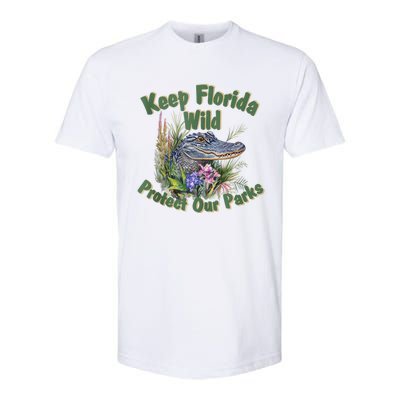 Keep Florida Wild Protect Florida Parks Softstyle CVC T-Shirt