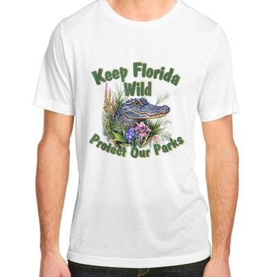 Keep Florida Wild Protect Florida Parks Adult ChromaSoft Performance T-Shirt