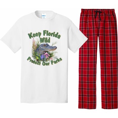 Keep Florida Wild Protect Florida Parks Pajama Set