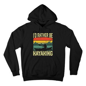 Kayak For Women Kayaking Kayaker Paddling Kayak Hoodie