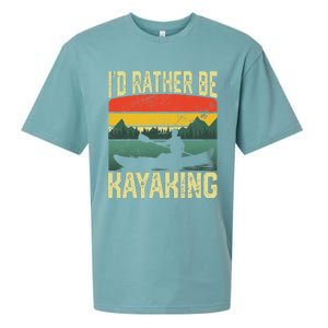 Kayak For Women Kayaking Kayaker Paddling Kayak Sueded Cloud Jersey T-Shirt