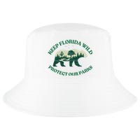 Keep Florida Wild Protect Our Parks Wildlife Graphic Cool Comfort Performance Bucket Hat