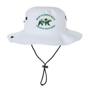 Keep Florida Wild Protect Our Parks Wildlife Graphic Legacy Cool Fit Booney Bucket Hat