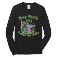 Keep Florida Wild Protect Florida Parks Tall Long Sleeve T-Shirt