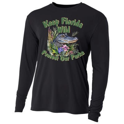 Keep Florida Wild Protect Florida Parks Cooling Performance Long Sleeve Crew