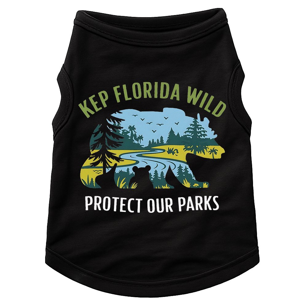 Keep Florida Wild Protect Our Parks Wildlife Doggie Tank