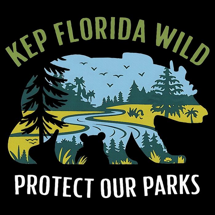 Keep Florida Wild Protect Our Parks Wildlife City Backpack