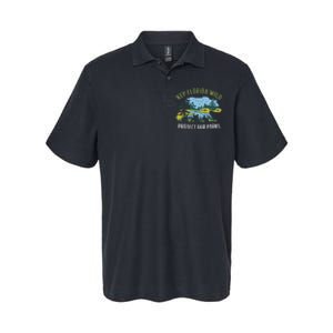 Keep Florida Wild Protect Our Parks Wildlife Softstyle Adult Sport Polo