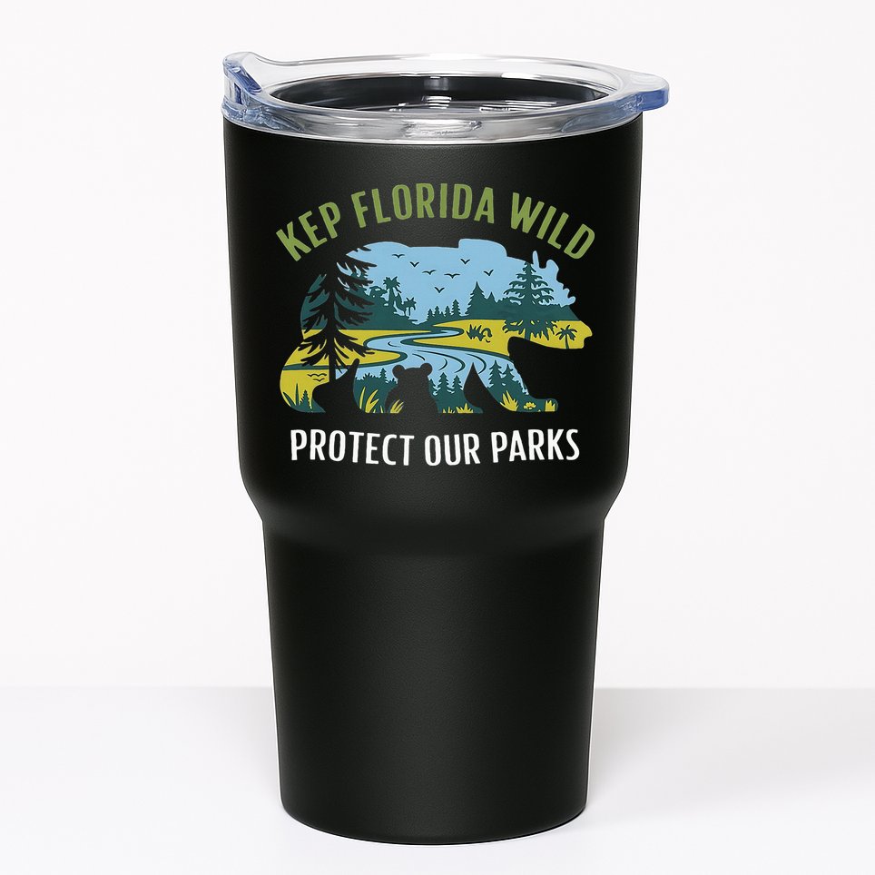 Keep Florida Wild Protect Our Parks Wildlife Tumbler