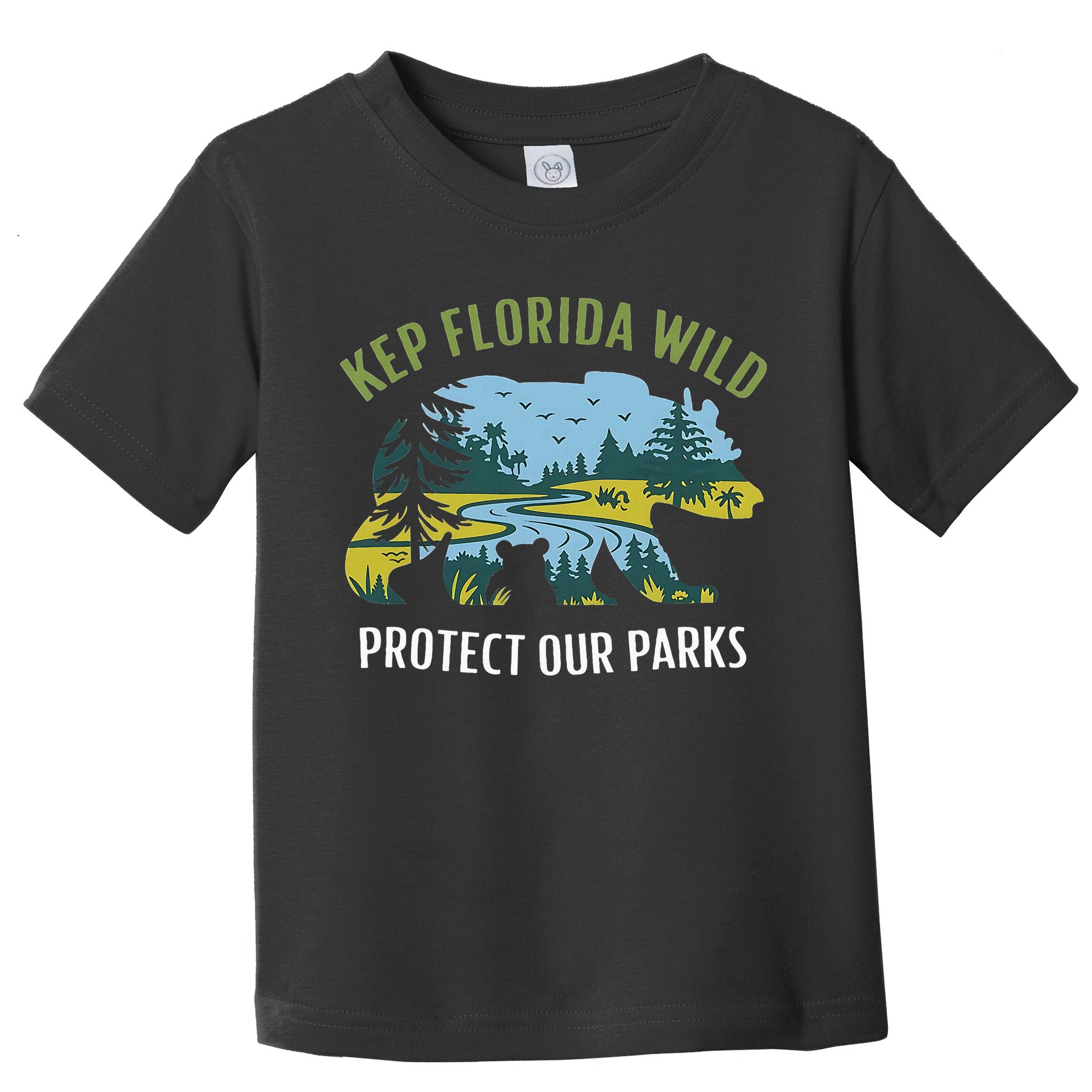 Keep Florida Wild Protect Our Parks Wildlife Toddler T-Shirt