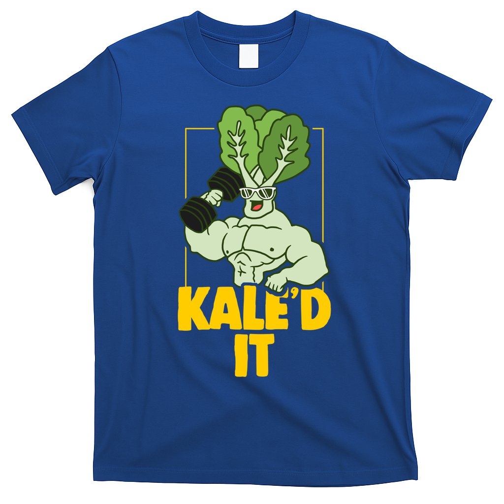 Kale Fitness Weightlifter Vegan Vegetarian Gift T-Shirt