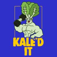 Kale Fitness Weightlifter Vegan Vegetarian Gift T-Shirt