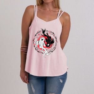 Koi Fish Ying Yang Japanese Women's Strappy Tank