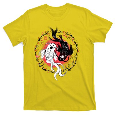 Koi Fish Ying Yang Japanese T-Shirt