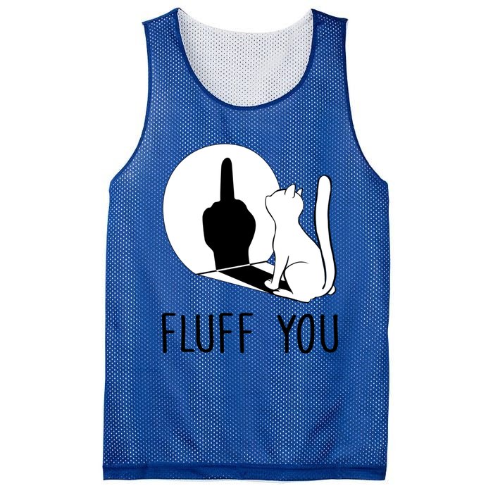 Kitten Fluff You You Fluffin Fluff You Cat Gift Mesh Reversible Basketball Jersey Tank