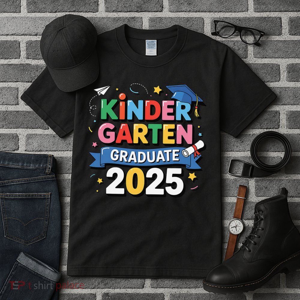 Kindergarten Graduation 2025 Graduate Grad Tall T-Shirt