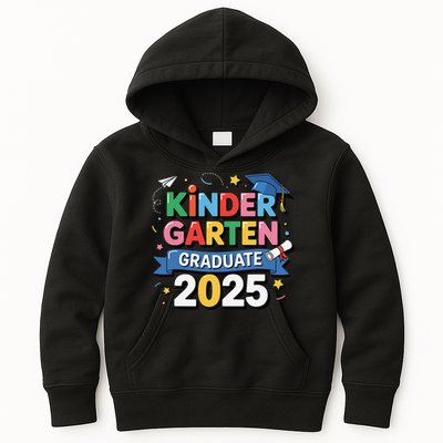Kindergarten Graduation 2025 Graduate Grad Kids Hoodie