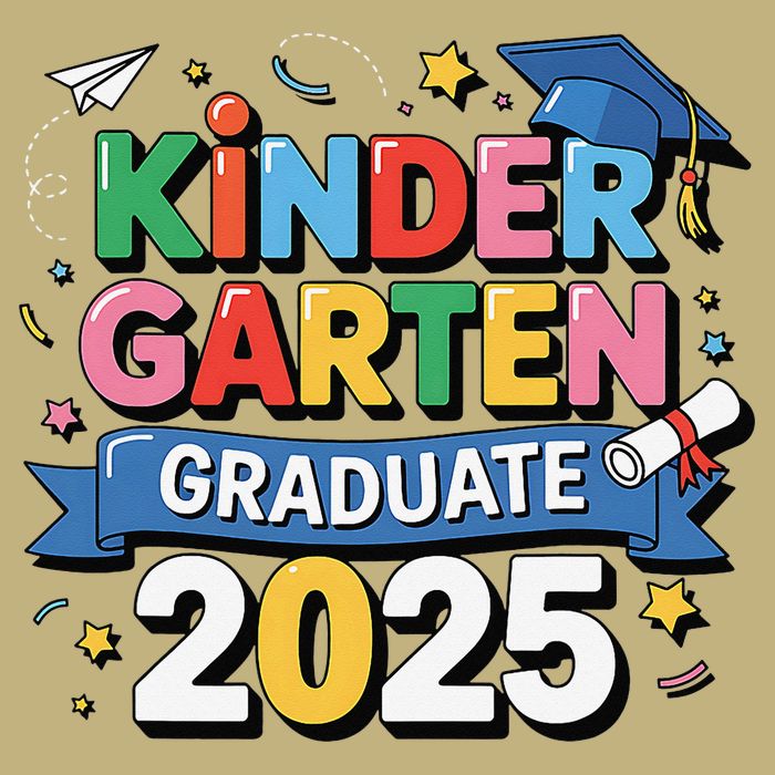 Kindergarten Graduation 2025 Graduate Grad Polo