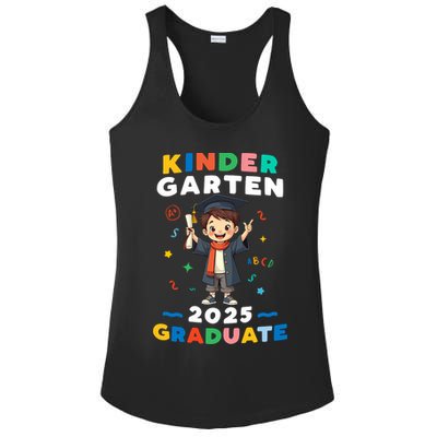 Kindergarten Graduation 2025 Graduate Teachers  Ladies PosiCharge Competitor Racerback Tank