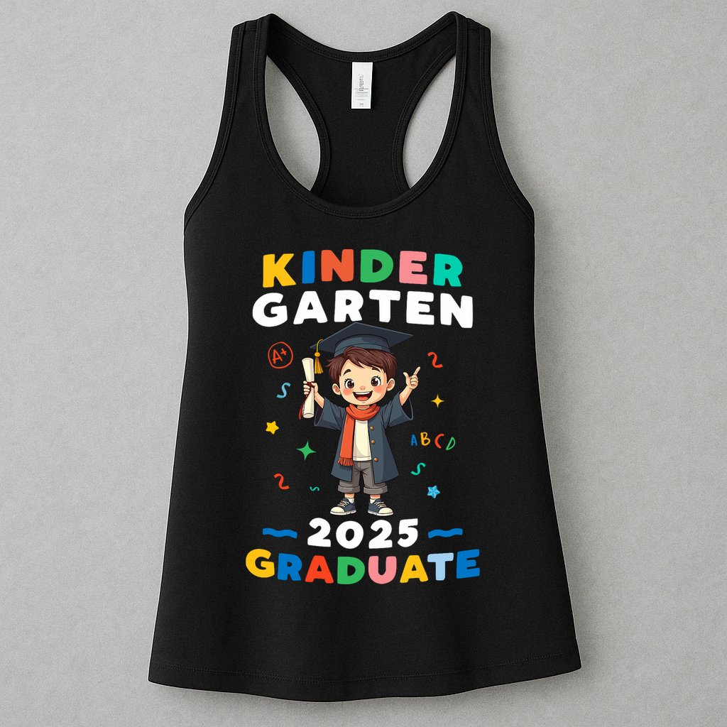 Kindergarten Graduation 2025 Graduate Teachers  Womens Tank Top